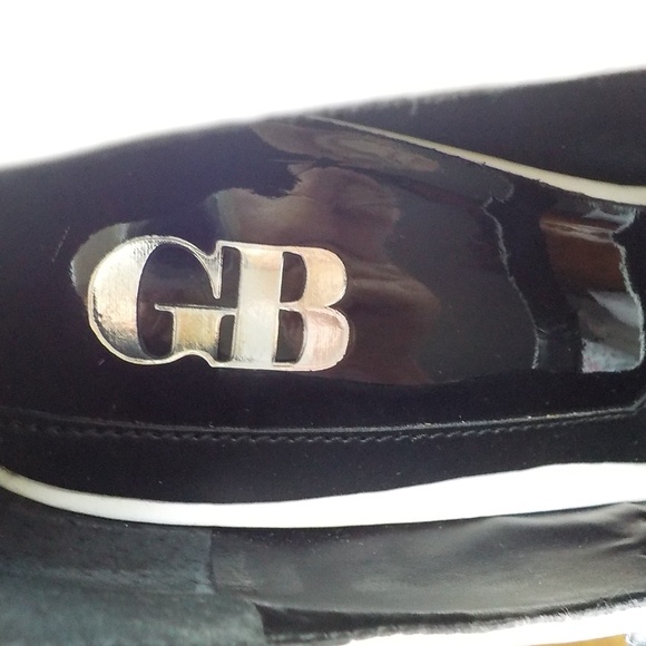 GB White Block Heel Shoes - Picture 6 of 9
